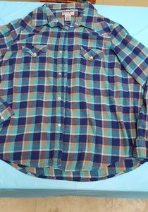 Wrangler Flannel Button Up